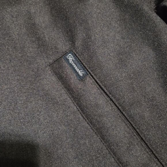 Loro Piana Faconnable Wool Jacket Mens M Brown Storm System Bomber Rain Snow - Picture 3 of 13